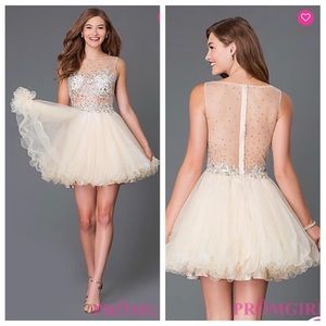 Gold Party / Prom dress Size 4/6